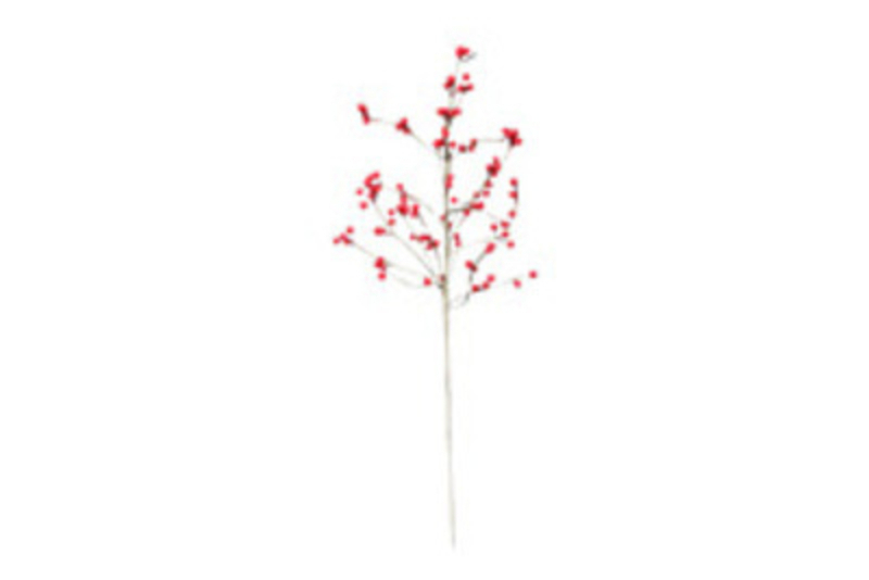 Shiny Red Berry Artifical Spray Gisela Graham